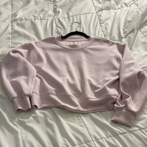 lululemon athletica Softstreme Perfectly Oversized crop crew